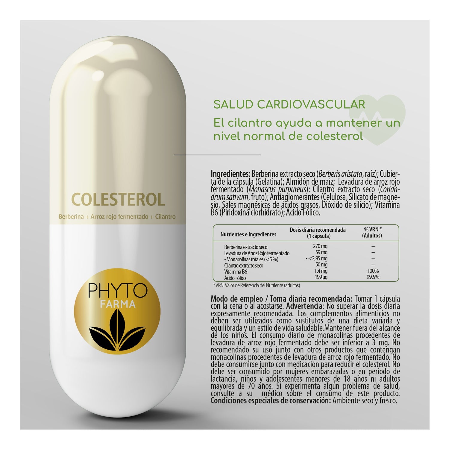 Phytofarma Colesterol 30 caps