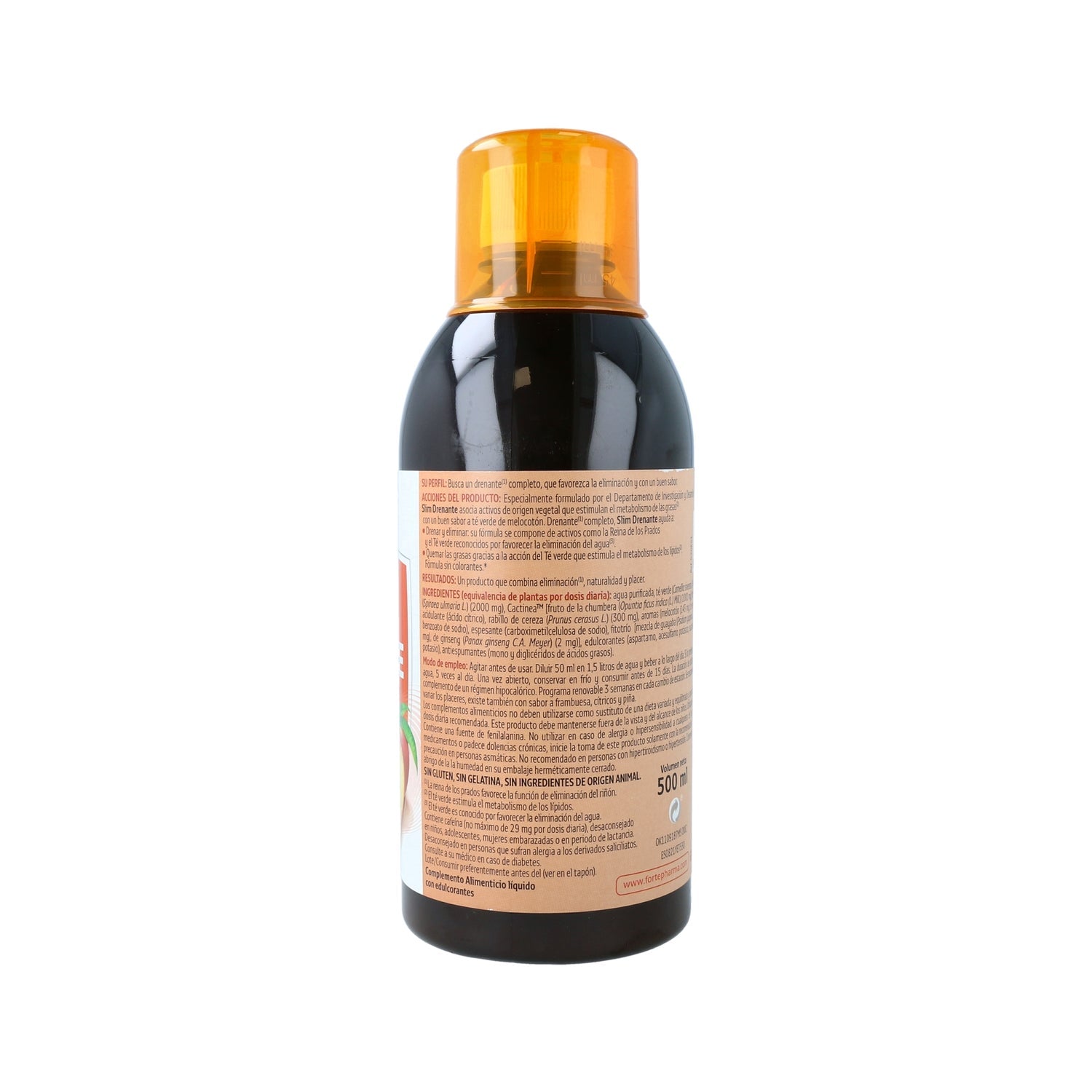 Forté Pharma Slim Drenante Melocotón 500ml