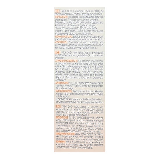 Vea® Olio Aceite Base 20ml