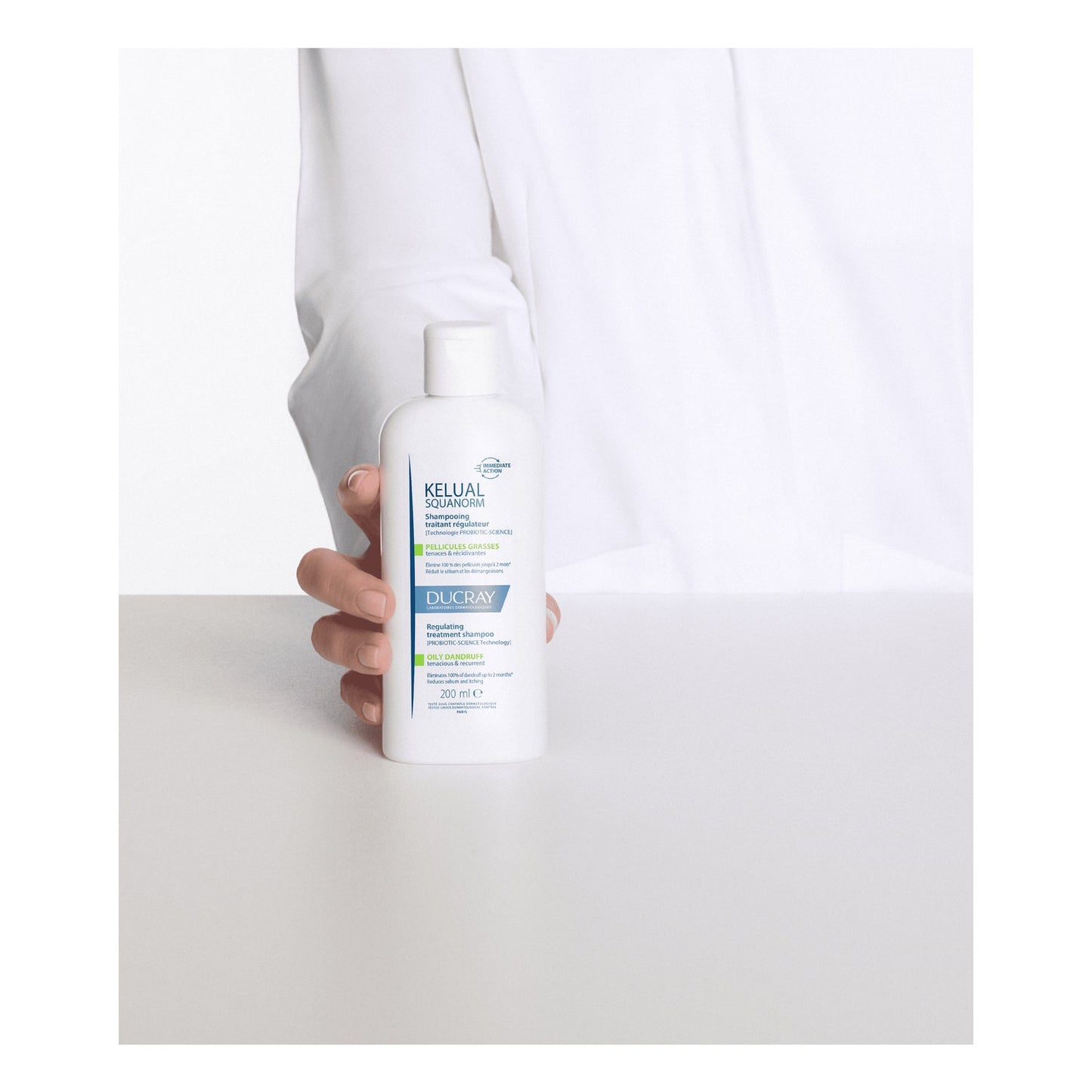 Ducray Squanorm Champú Anticaspa Caspa Grasa 200ml