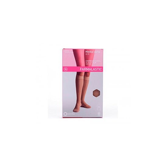 Farmalastic Media Corta (A-D) Comp Normal Beige T-M 1 Par