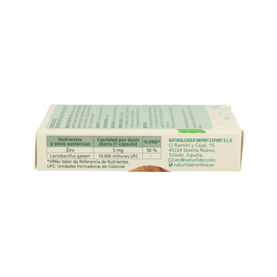 Naturlider Lactobacillus Gasseri 30 caps Vegetales