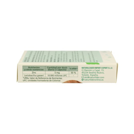 Naturlider Lactobacillus Gasseri 30 caps Vegetales