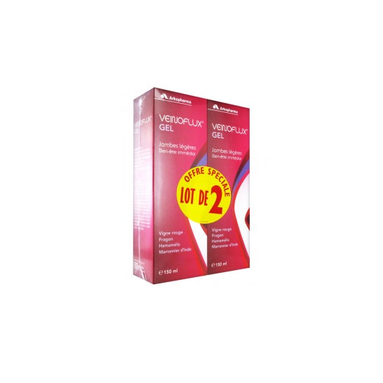 Arkopharma Veinoflux Gel Piernas Liheras 2x150ml