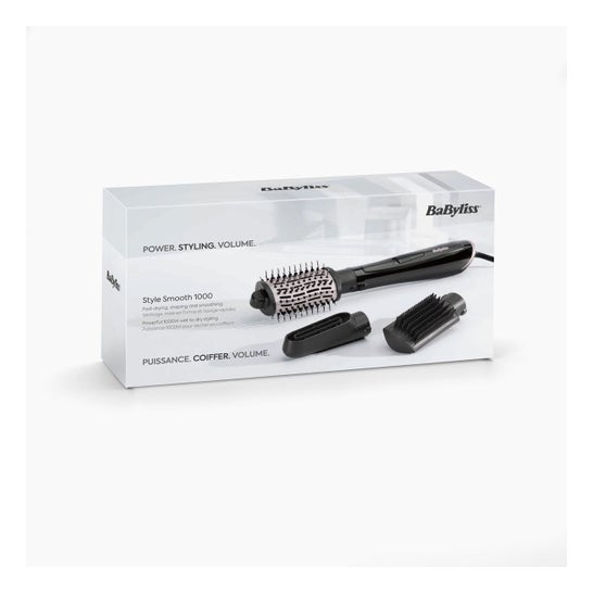 Babyliss Style Smooth Secador y Rizador As128 E 1000 W 1 ud