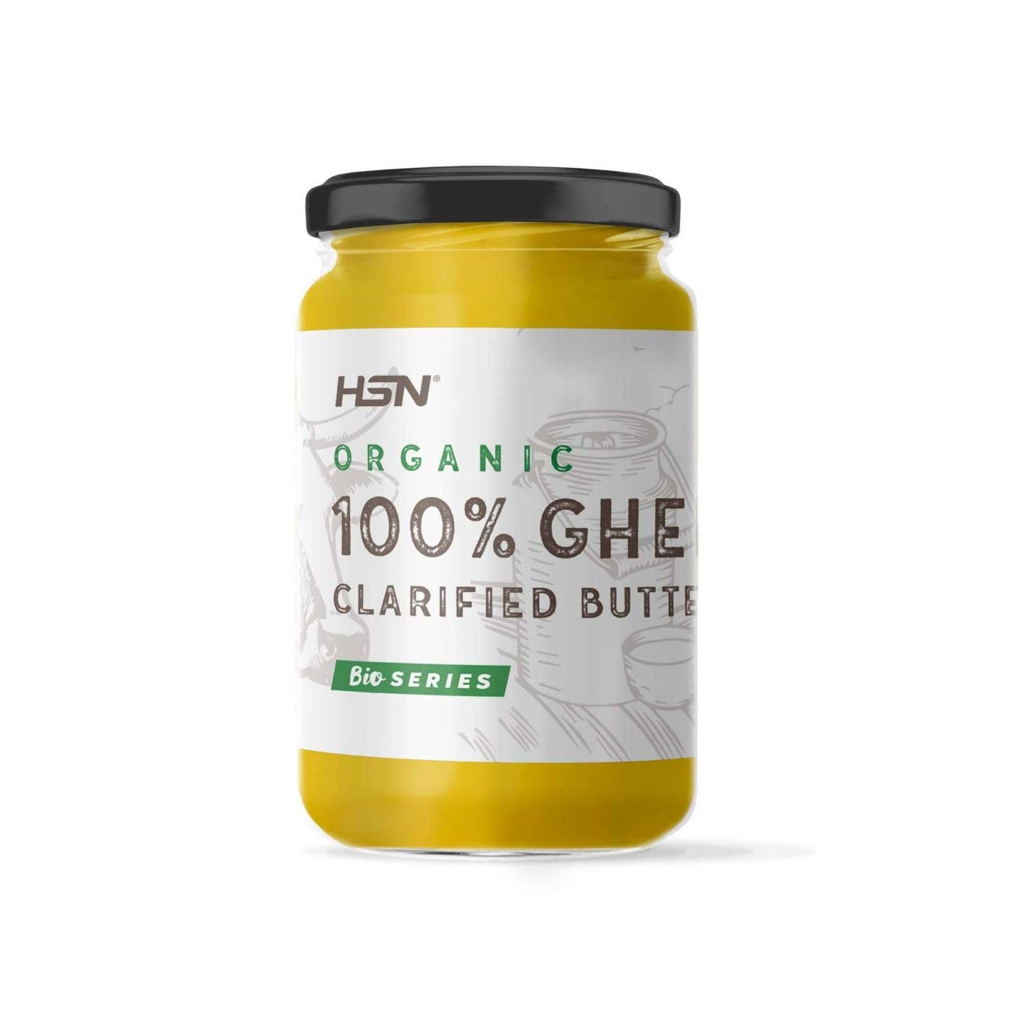 HSN 100% Ghee Mantequilla Clarificada Bio 500g
