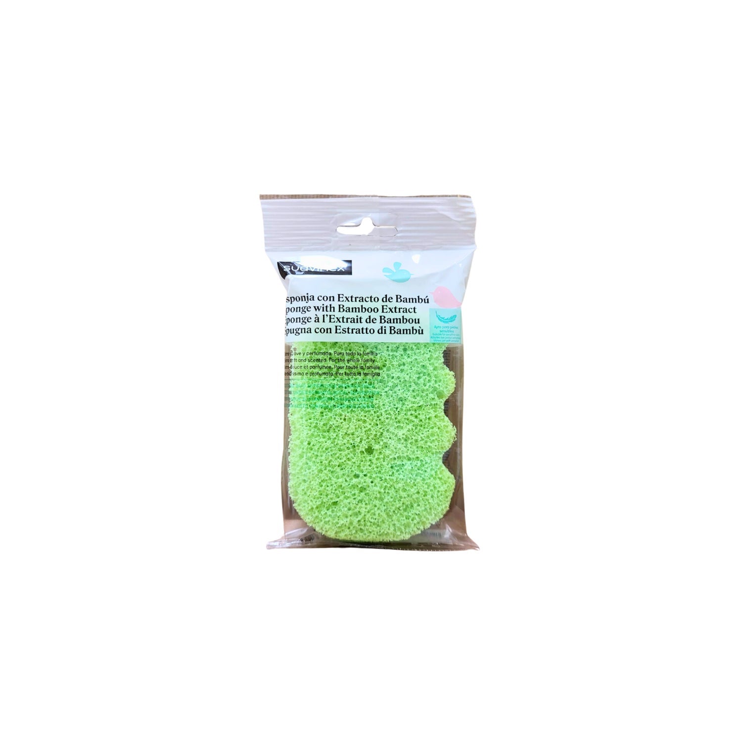 Suavinex Esponja Baño Infantil Aroma Bambú 1ud