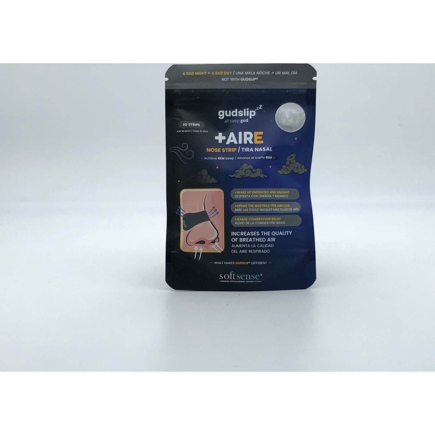 Gudslip Gudsport +Aire Tiras Nasales 30uds