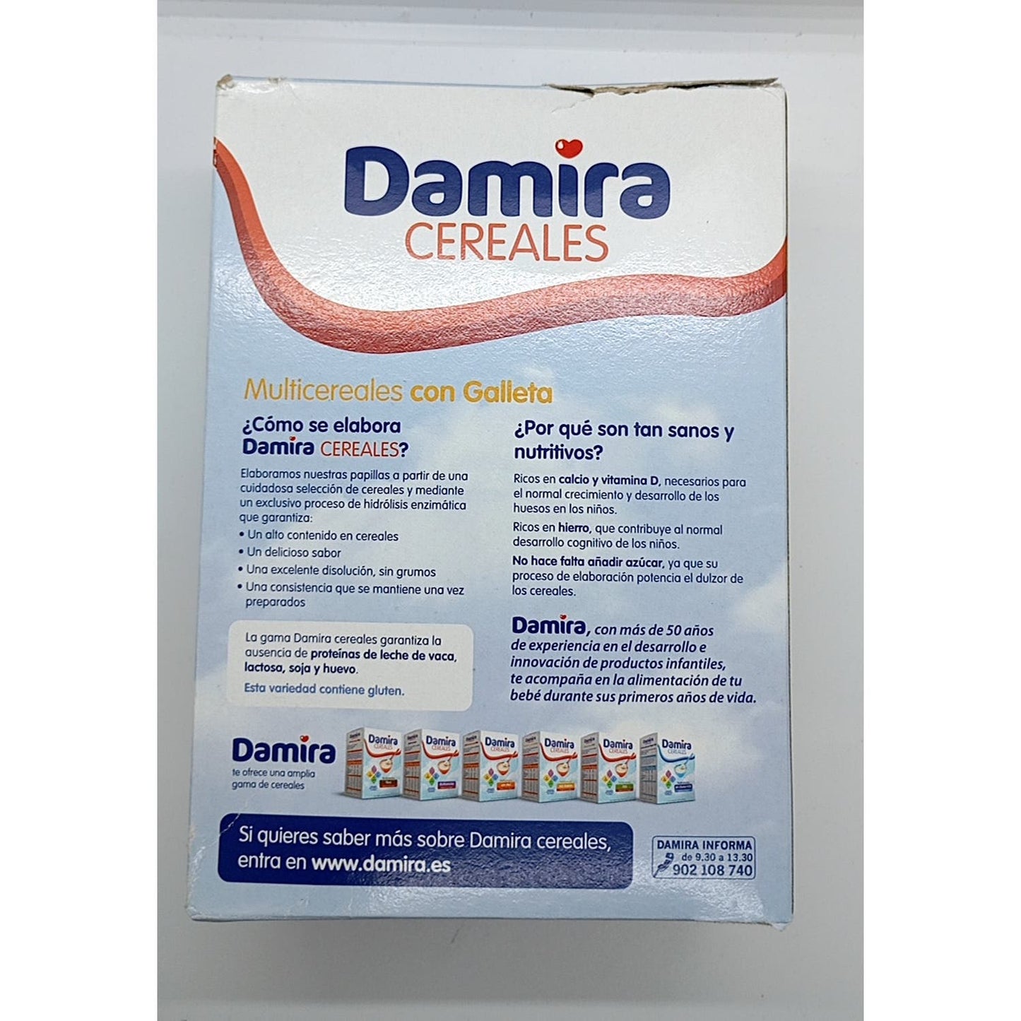 Damira® cereales con galletas María y FOS 600g