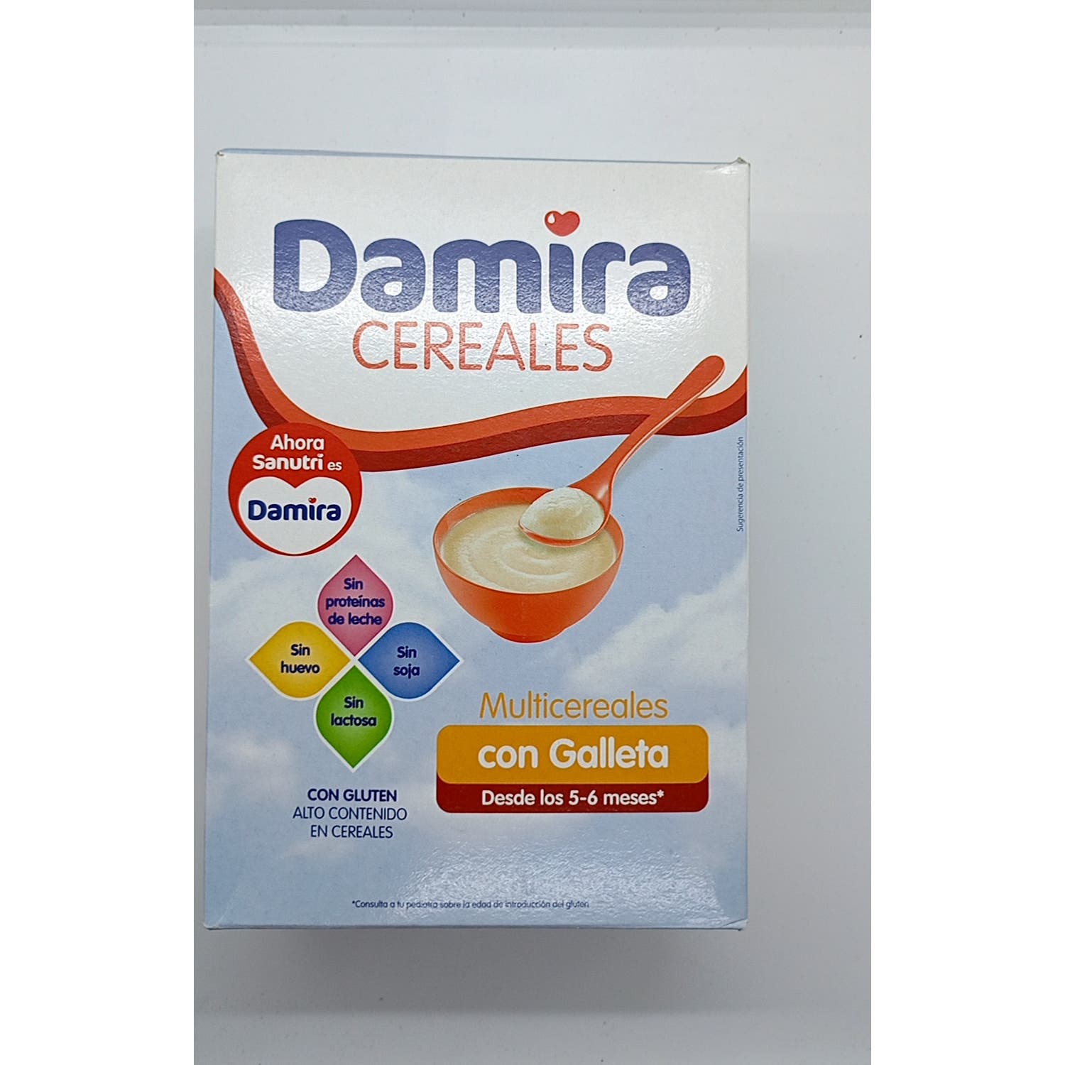 Damira® cereales con galletas María y FOS 600g