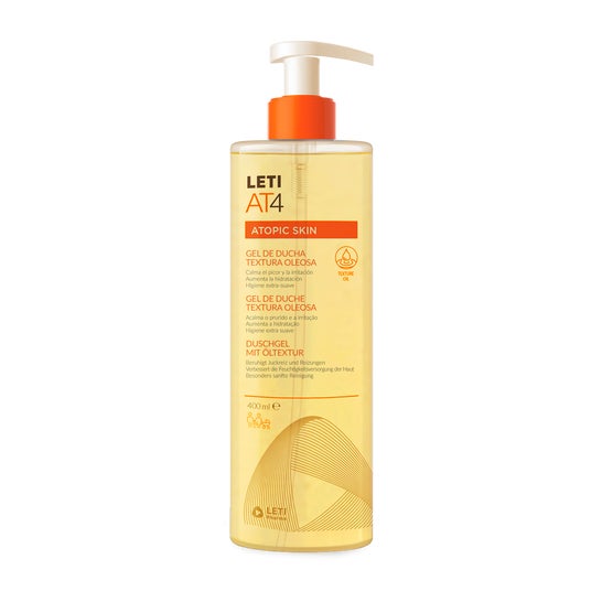 LetiAT4 Gel de Ducha Textura Oleosa 400 ml