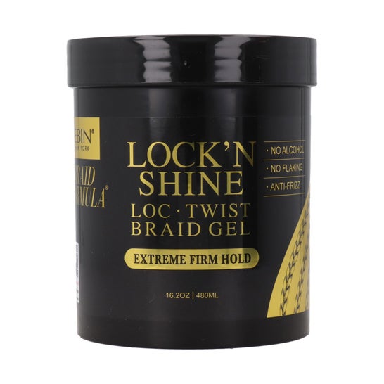 Ebin New York Braid Formula Lock'N Shine gel 480 ml