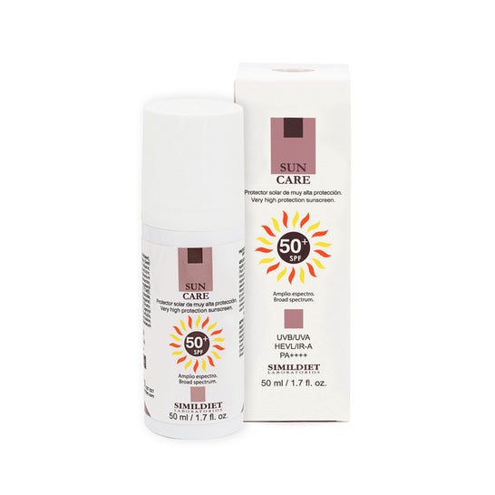 Simildiet Sun Care Spf50+ Protector Solar Amplio Espectro 50ml