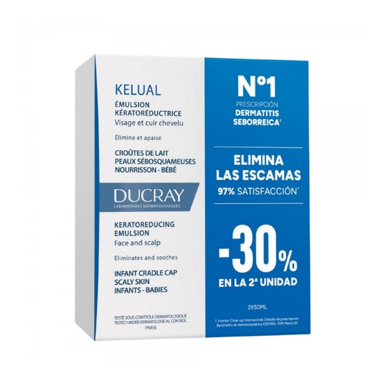 Ducray Kelual Pack Emulsión 2x50 ml