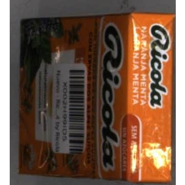 Ricola naranja-menta caramelos sin azúcar 50g