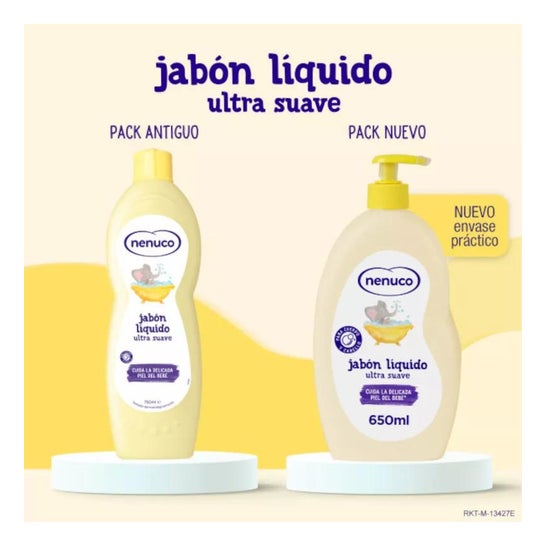 Nenuco Jabón Líquido Ultra Suave 650ml