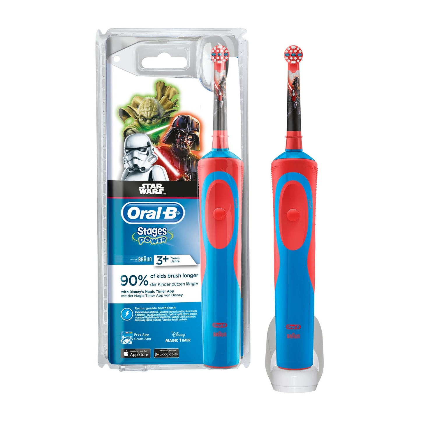 Oral-B Cepillo Eléctrico Recargable Pilas Stages Star Wars