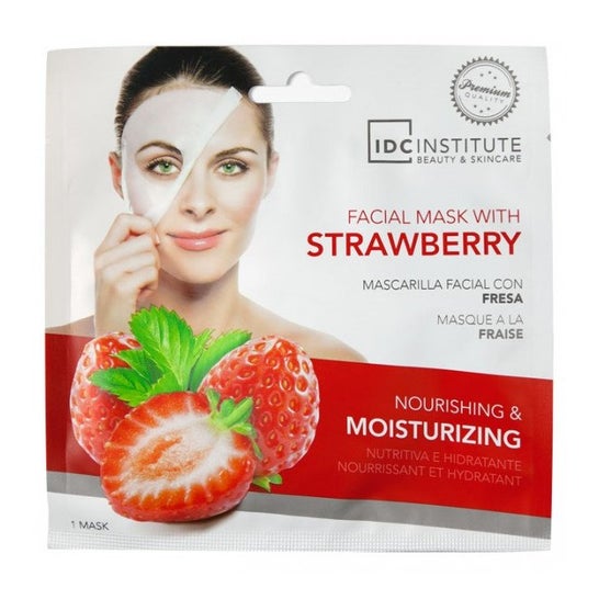 Instituto IDC Mascarilla Facial Fresa 1 Sobre