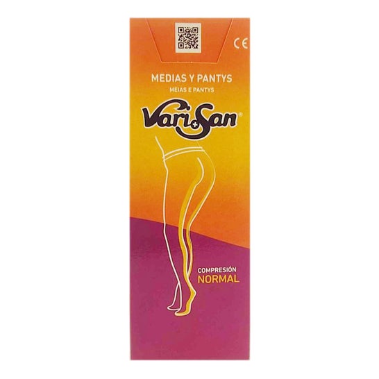 Vari+San Panty Compresión Normal Calibrado Beige Talla 5
