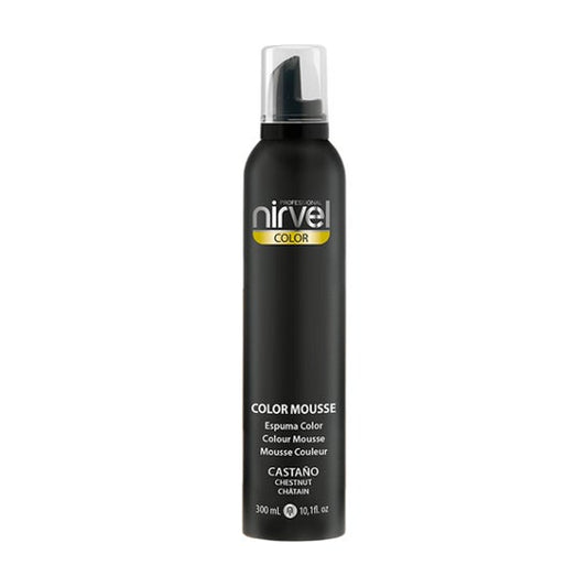Nirvel Color Mousse Castaño 300 ml