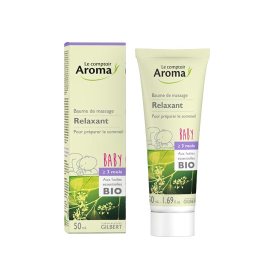 Le Comptoir Aroma Ressource Bálsamo de masaje relajante para bebés 50ml
