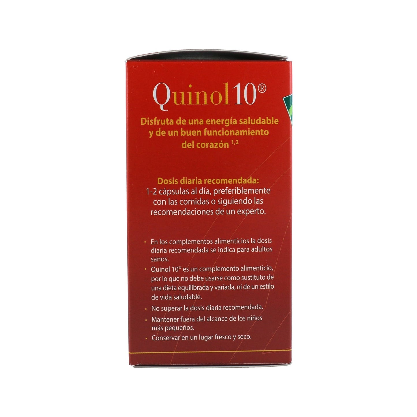 100% Natural Quinol 10 90cápsulas de 50mg de Ubiquinol