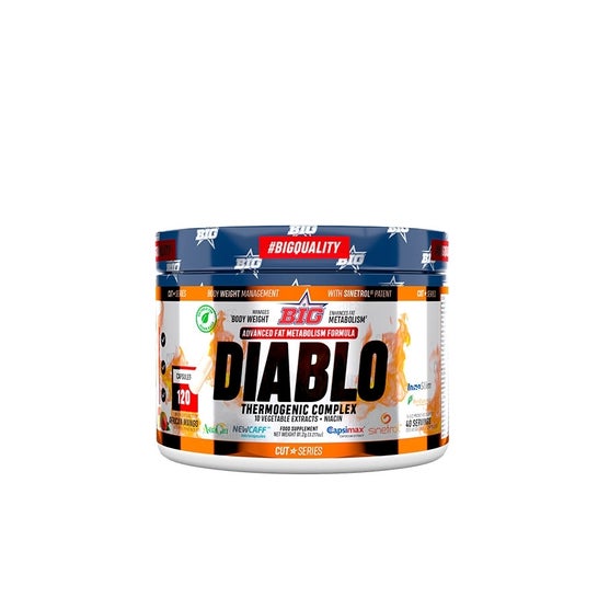 Big Diablo Termogenico 120Caps