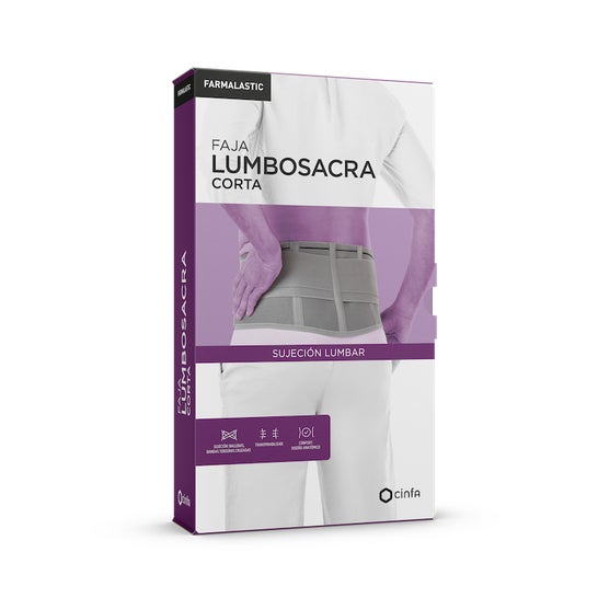 Farmalastic faja lumbar doble refuerzo T1 1ud