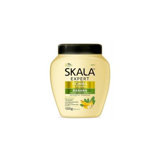 Skala Crema Acondicionadora Bomba Vitaminas Banana 1L
