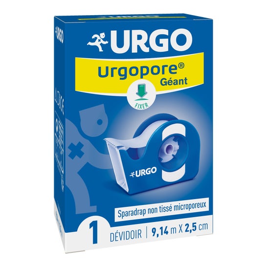 Urgo Urgopore Sparadrap Gigante Carrete 9,14m x 2 5 cm