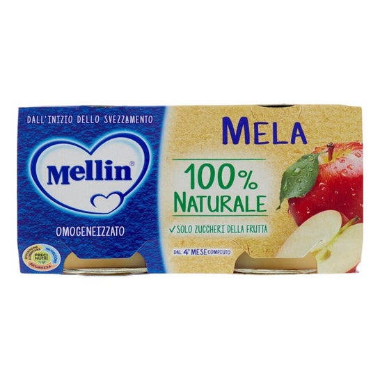 Mellin Pack Tarritos Manzana 3x100 g