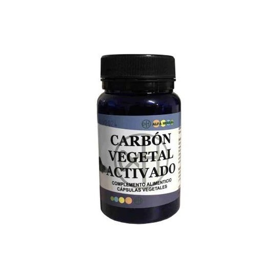 Alfa Herbal Carbón Vegetal Activado 60 caps