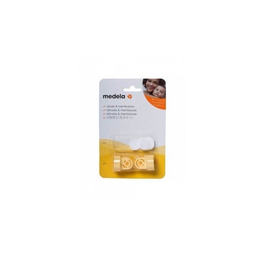 Medela Pack de Válvulas 2uds + membranas 6uds