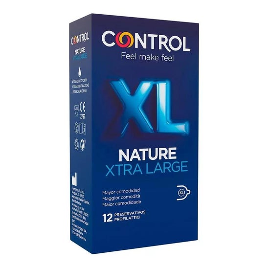 Control Nature XL preservativos 12uds