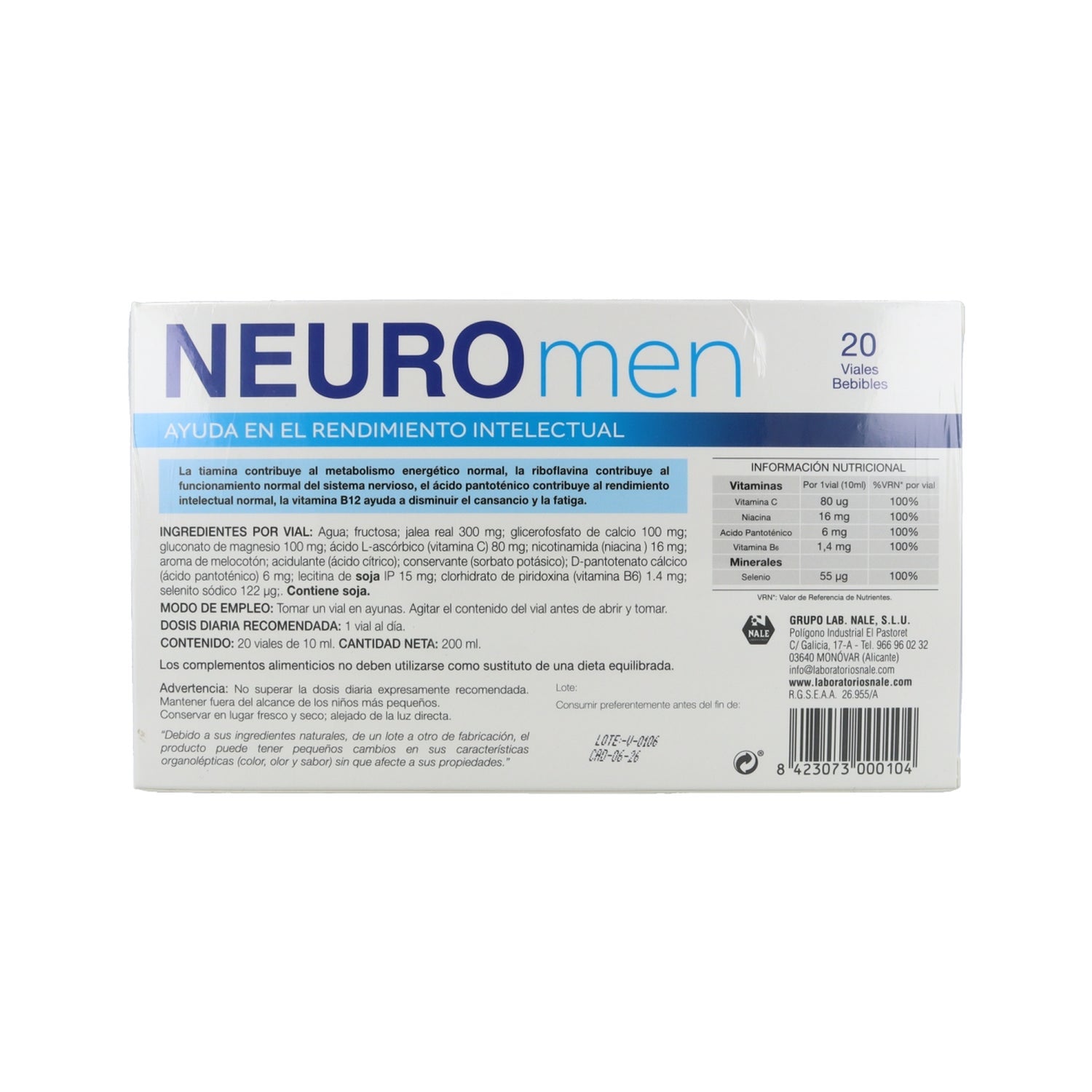 Nale Neuromen 20 viales