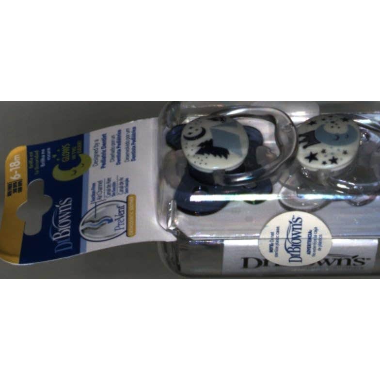 Dr Brown´s Chupete Silicona Nocturno Prevent 6-12M