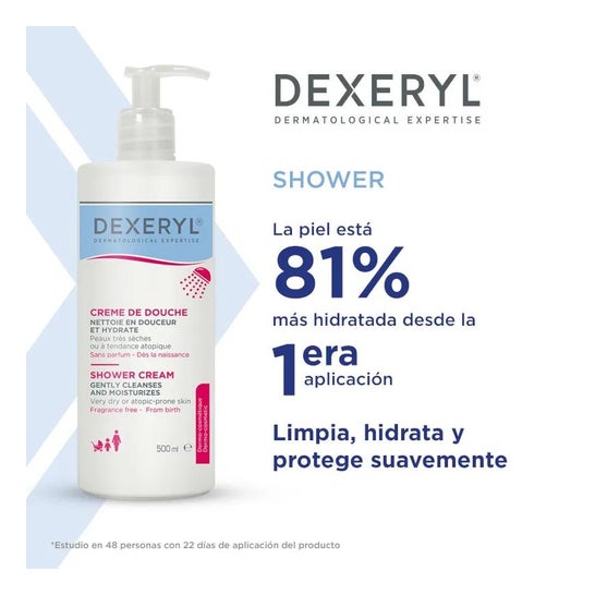 Dexeryl Shower Crema de Ducha 500ml