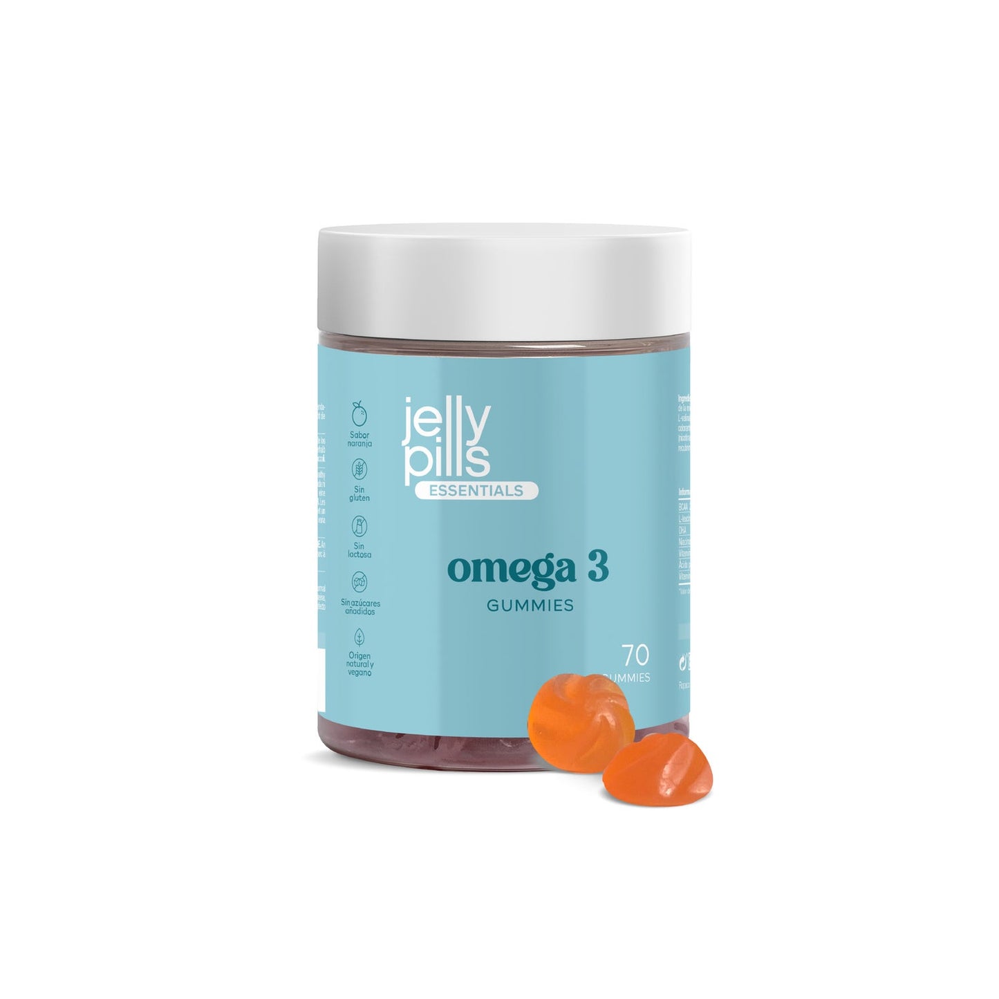 Jelly Pills® Essentials Omega3 Gummies 70uds