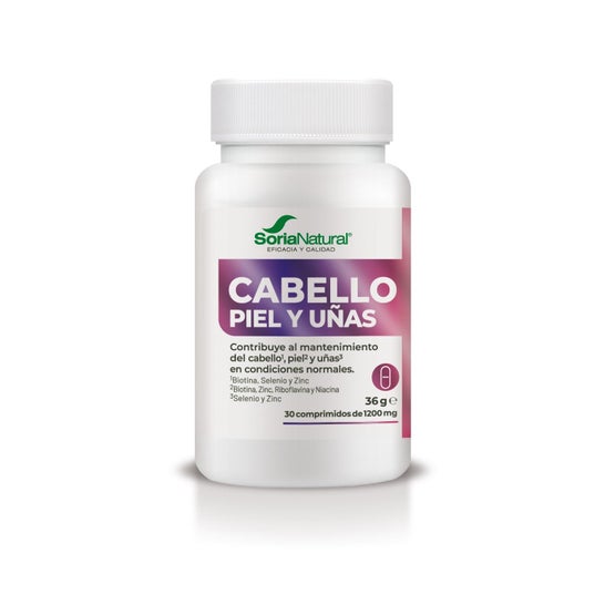 Soria Natural Cabello Piel y Uñas 30comp