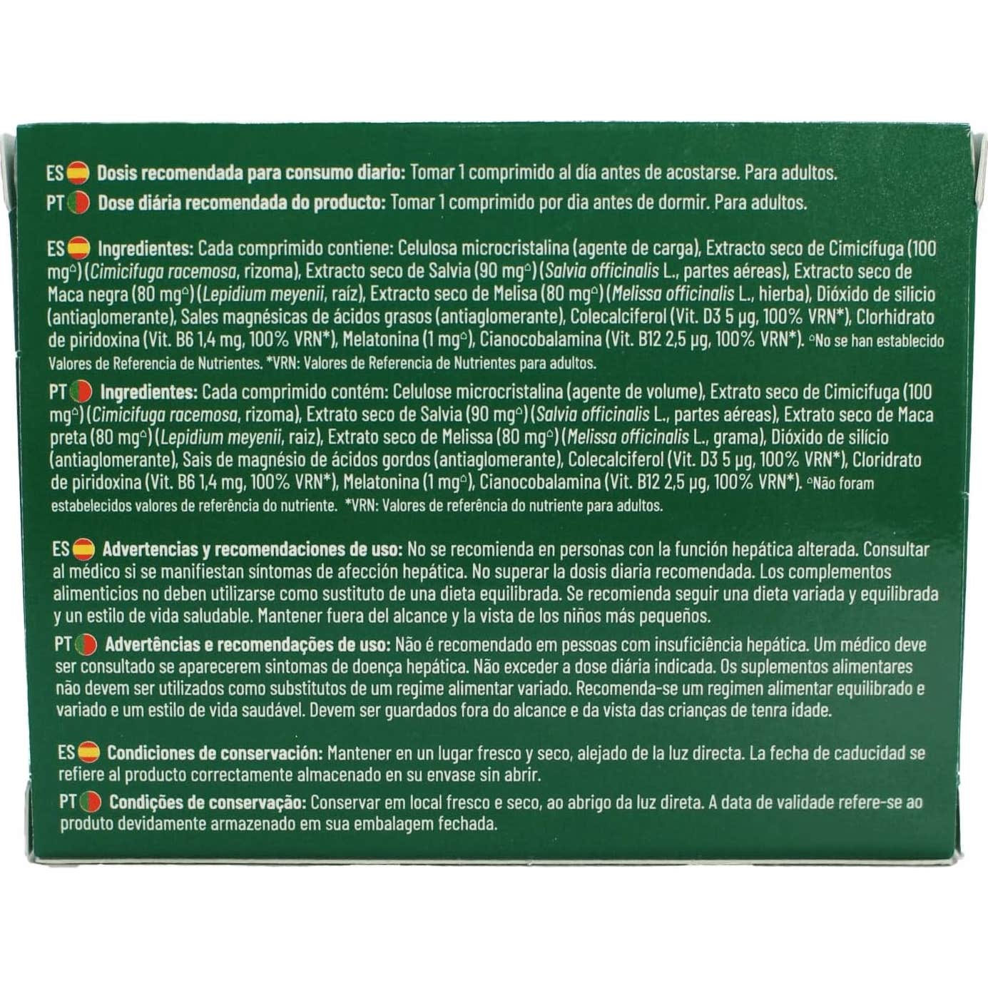 Essentialis Menopausia Noche 30comp