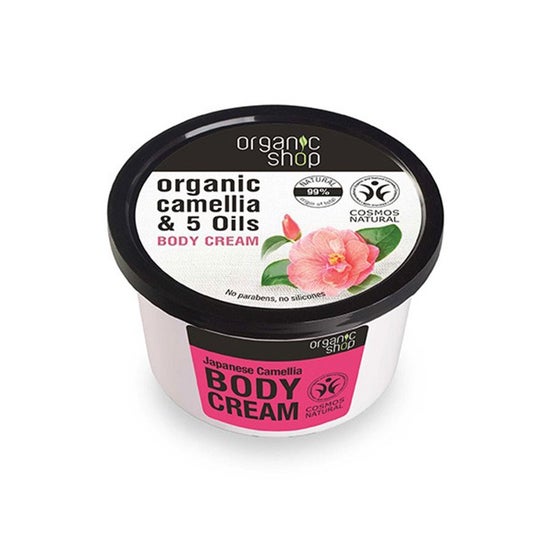 Organic Shop Crema Corporal Camelia Japonesa 250ml