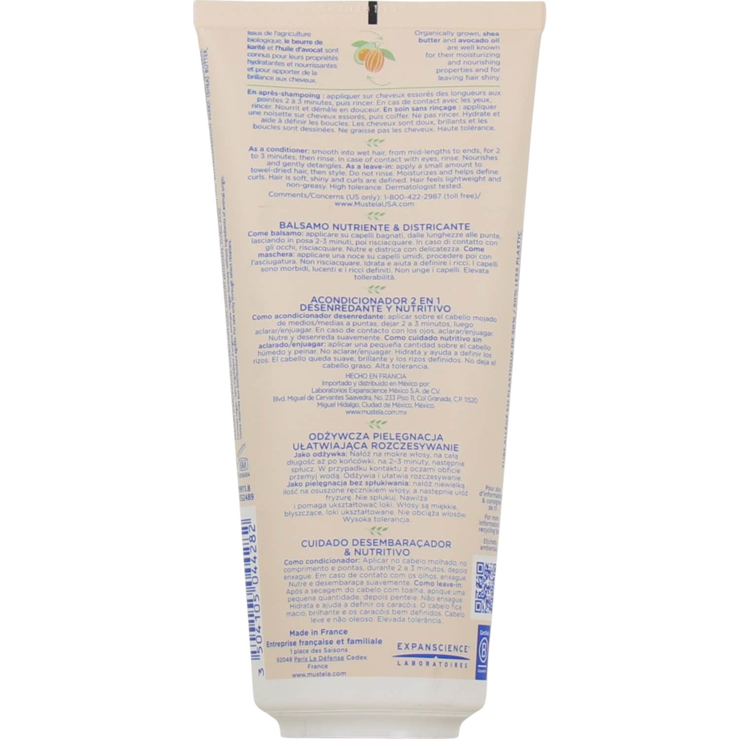 Mustela Cuidado Desenredante y Nutritivo 200 ml