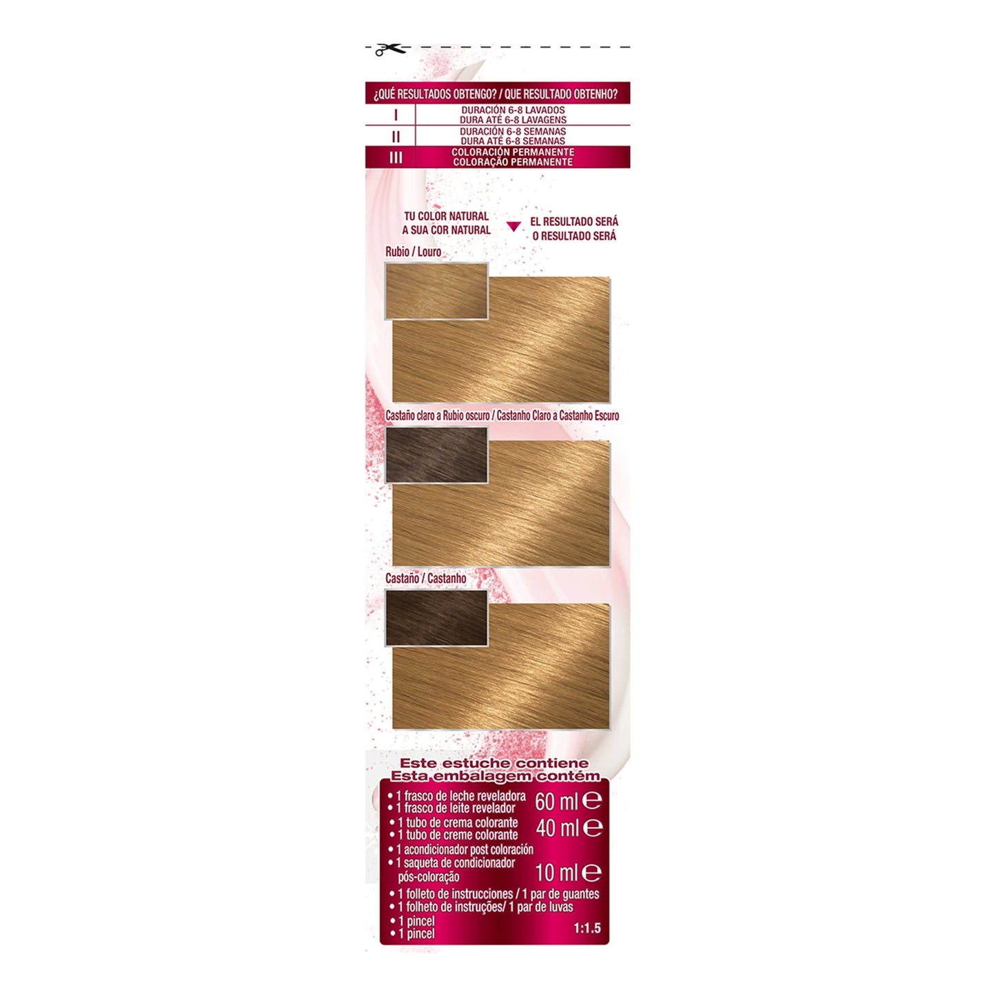 Garnier Kit Color Sensation N°7.3 Rubio Dorado