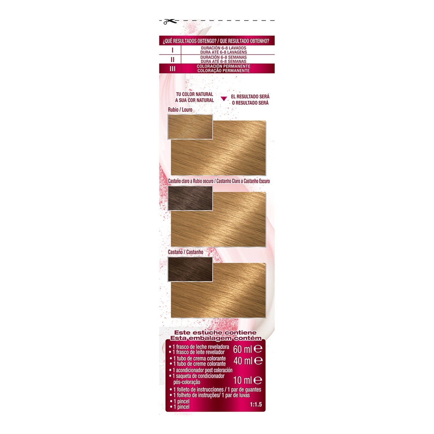 Garnier Kit Color Sensation N°7.3 Rubio Dorado
