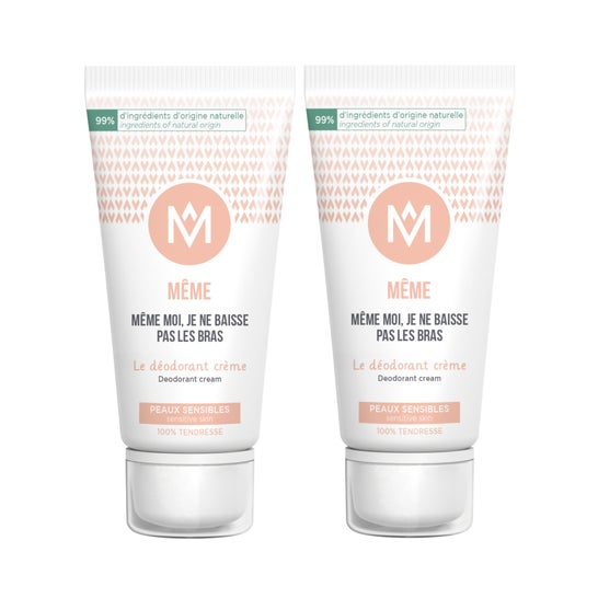 Même Le Déodorant Crème Peaux Sensibles 2x50 ml