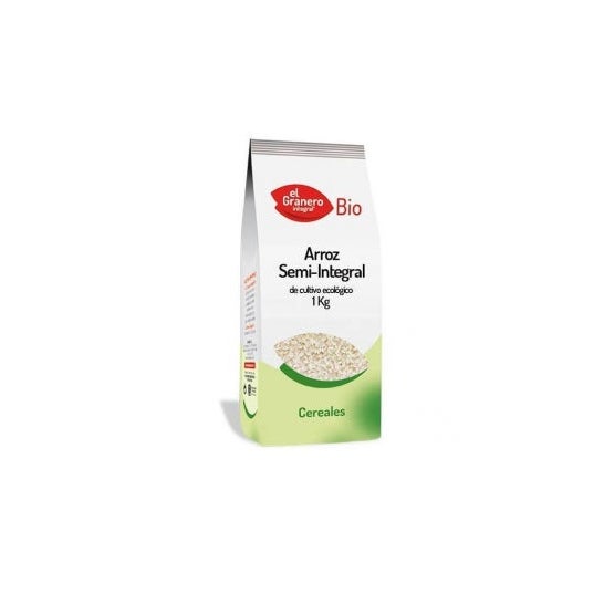 Granero Alimentacion Arroz Semi Integral Bio 1 Kg