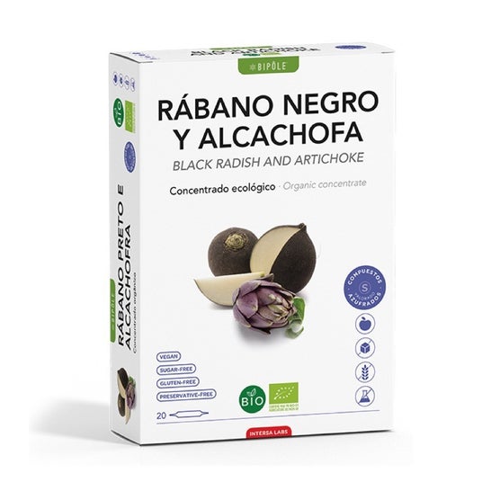 Bipole rábano negro y alcachofa 20amp