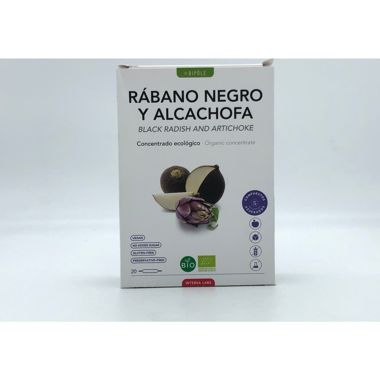Bipole rábano negro y alcachofa 20amp