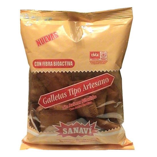 Sanavi Galletas Artesanas Sin Azúcar Bio 300 g