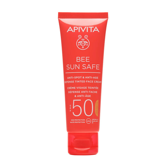 Apivita Bee Sun Safe Antiarrugas con Color SPF50 50ml